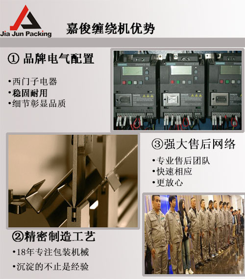 纏繞機(jī)優(yōu)勢(shì)